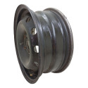 Roda Ferro Aro 15 4 Furos Sandero Logan Kwid Preto Preto