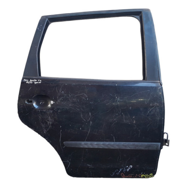 Porta Traseira Direita Volkswagen Polo Hacth 2003/2012 - Traseira - Direita - Preto