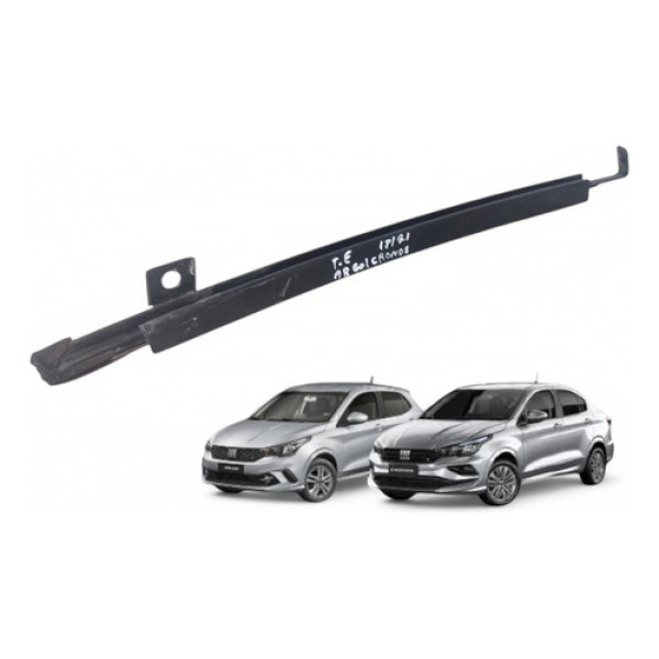 Guia Vidro Traseiro Esquerdo Argo Cronos 2017 A 2023 Preto