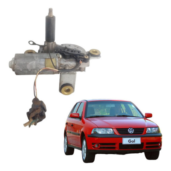 Motor Limpador Vidro Traseiro Gol G3 2000 A 2005 377955711