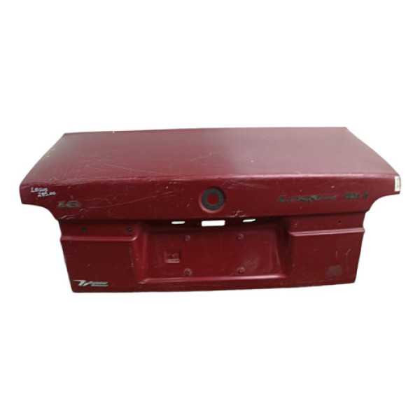 Tampa Traseira Volkswagen Logus 1993 Em Bom Estado Vermelho