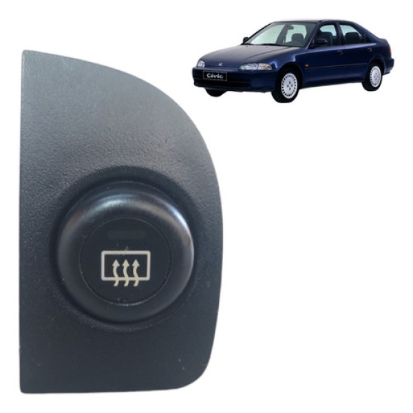 Botão Desembaçador Traseiro Civic 1996 A 2000 Original