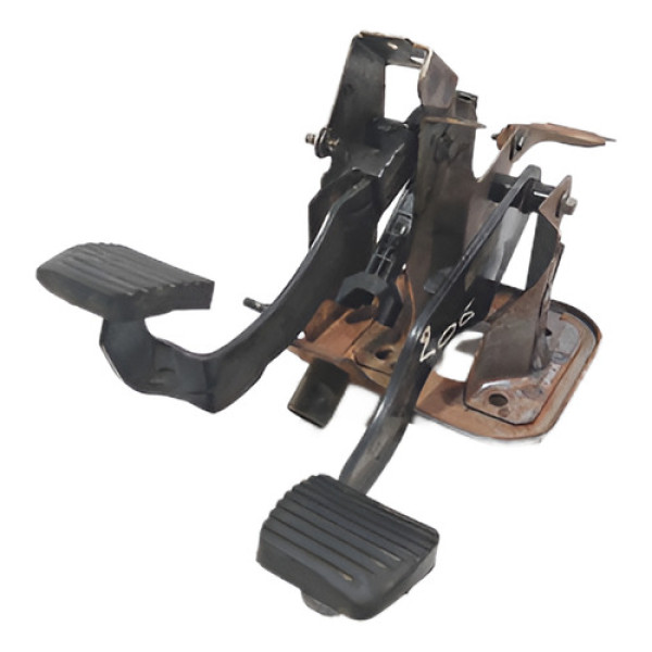 Pedaleira Embreagem E Freio Peugeot 206 Original 