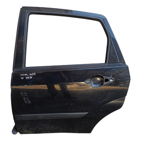 Porta Traseira Esquerda Ford Focus 2002 2003 2004 2005 A 08 Traseira Esquerda Preto
