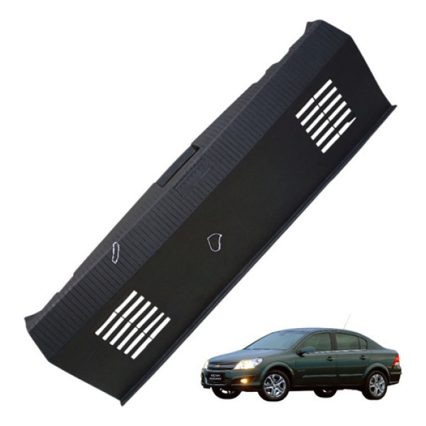 Moldura Soleira Tampa Tras Vectra Sedan 2007 2008 A 2011 Preto