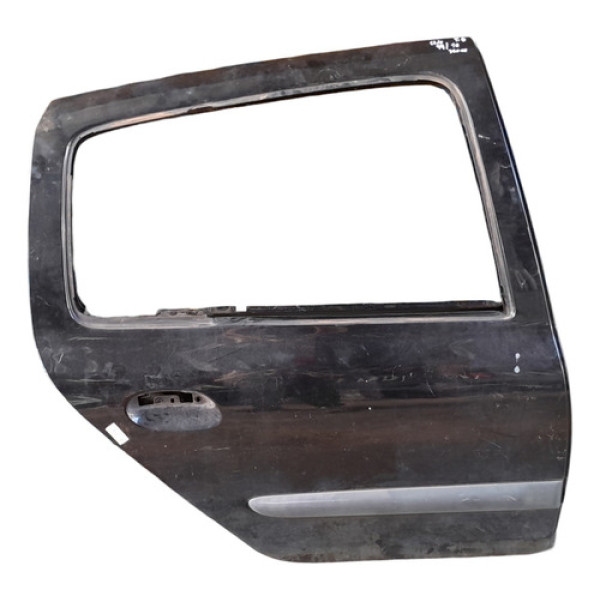 Porta Traseira Direita Renault Clio 1999 A 2010 Original  - Traseira - Direito - Preto