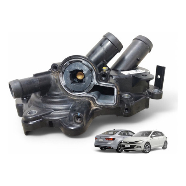 Carcaça Bomba Agua Polo Virtus 1.6 16v 4cc 2017 A 2023