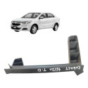Guia Vidro Porta  Traseira Direita Gm Cobalt 2012 A 2020 Preto