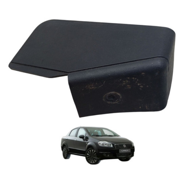 Acabamento Trilho Banco Dianteiro Esquerdo Linea 2008 A 2015 Preto