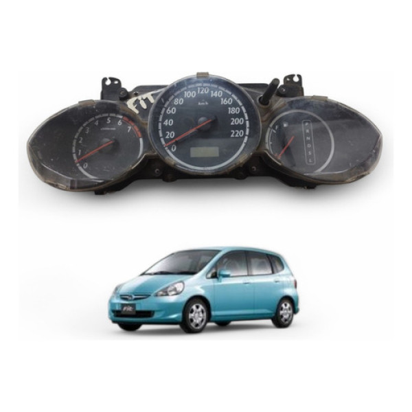Painel Velocímetro Honda Fit 2004 A 2008 78100sadm700 Preto