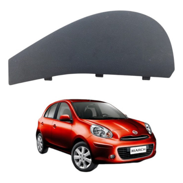 Moldura Direita Painel Nissan March 2011 A 2015 684981hk0a