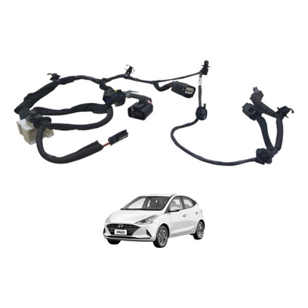 Chicote Tampa Traseira Hb20 Hatch 2020 2021 2022 Original