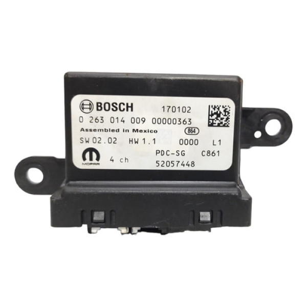 Módulo Sensor Ré Fiat Toro 16 A 21 0263014009 Preto