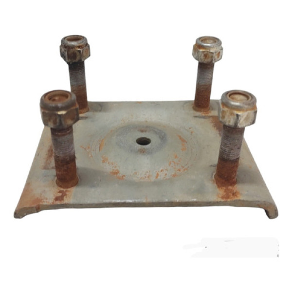 Suporte Trava Mola Traseira Strada 20 A 23  Prata