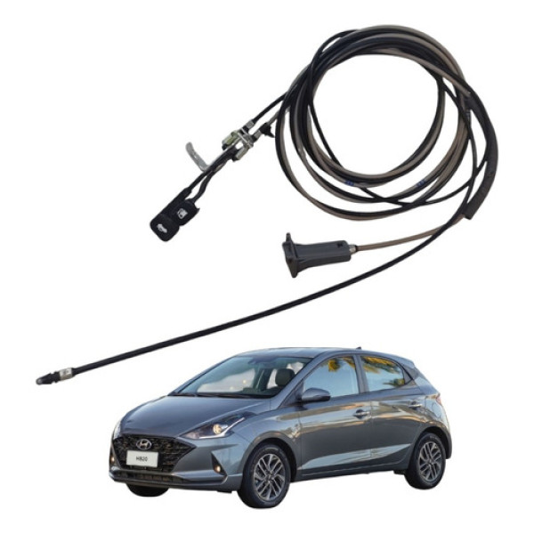 Alavanca Abertura Tampa Traseira Combustível Hb20 2019 A 22