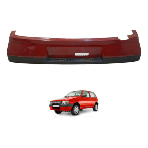 Parachoque Traseiro Uno 2004 2005 2006 A 2011 C/quebrado