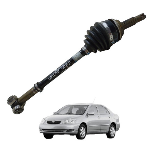 Semi Eixo Lado Esquerdo Corolla 1.8 Automático 2003 A 2008