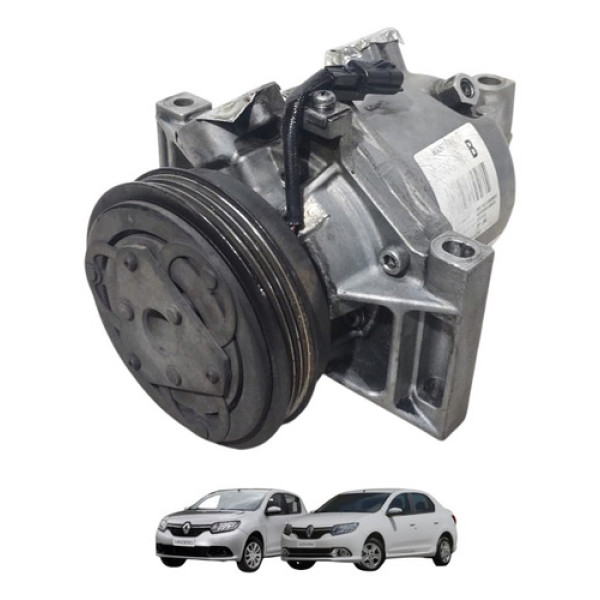 Compressor Ar Condicionado Logan Sandero 2015 A 2019 Origina