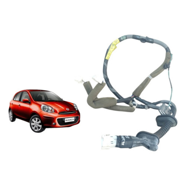 Chicote Porta Traseira Esquerda Nissan March 2011 A 2015