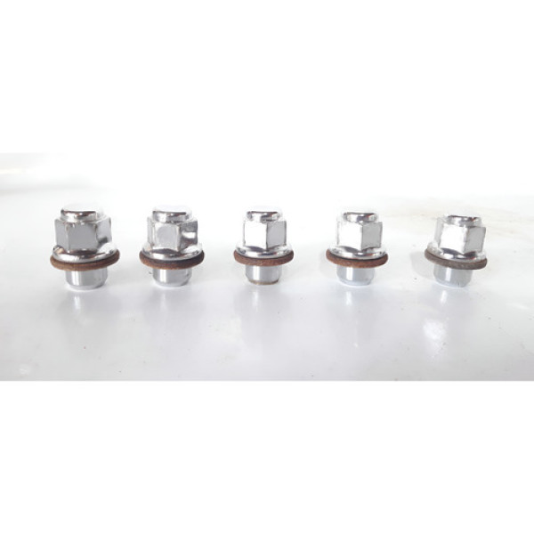 Porca Parafuso Roda Corolla 9/14 Kit C 5 Unidades 