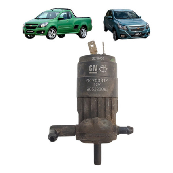 Bomba Esguicho Limpador Parabrisa Agile Montana 94700314