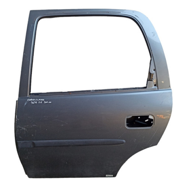 Lorta Traseira Esquerda Gm Corsa Classic 1996/2016 Filé Traseira Esquerda Prata