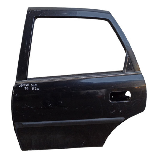 Porta Traseira Esquerda Vectra 1996 A 2006 Traseira Esquerda Preto