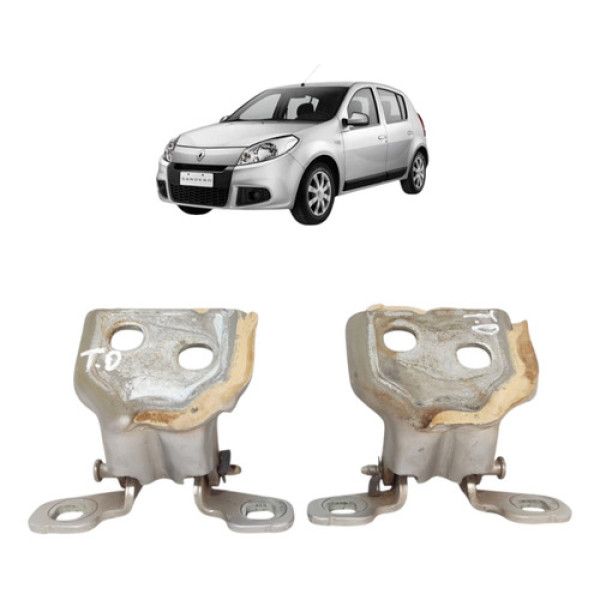 Dobradiça Porta Traseira Direita Sandero 2007 A 2013 Origina