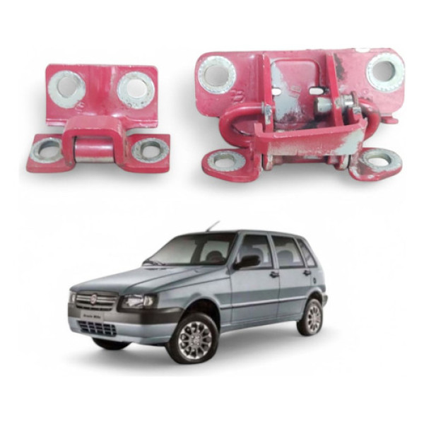 Dobradiça Porta Traseira Direita Uno Mille 2004 A 2011