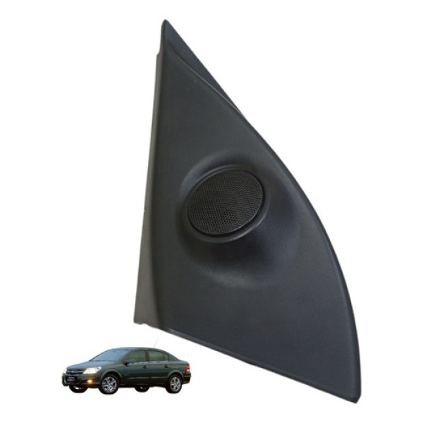 Moldura Retrovisor Vectra Esq 2007 2008 2009 2010 2011 Preto