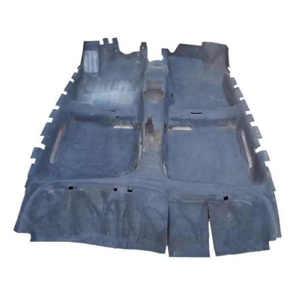 Carpete Assoalho Volkswagen Golf Sapão 1999 A 2006 Preto