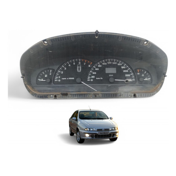 Painel Velocimetro Fiat Brava Marea 1999 A 2007 Preto