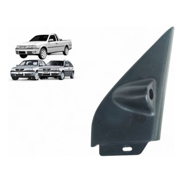 Moldura Int Retrovisor Direito Saveiro Parati Gol 4p 1995/12 Preto