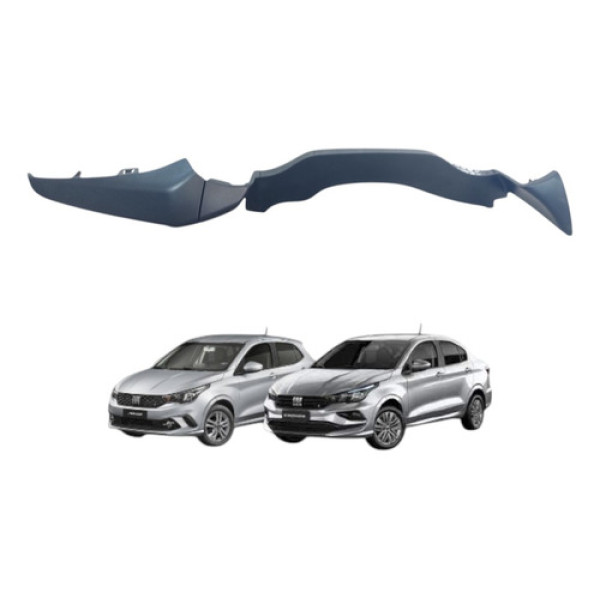 Acabamento Painel Fiat Argo Cronos 2017 A 2023 100259236 - Preto