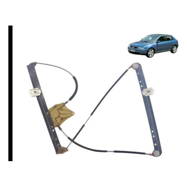 Maquina Vidro Elétrico Dianteiro Direito Audi A3 1999 A 2006