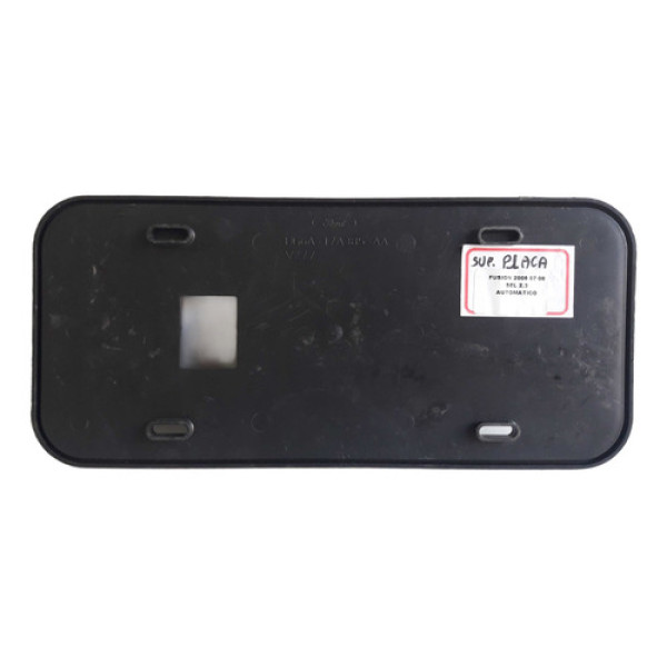 Suporte Placa Traseira Ford Fusion 06/08 Bg6a17a385 Original Preto
