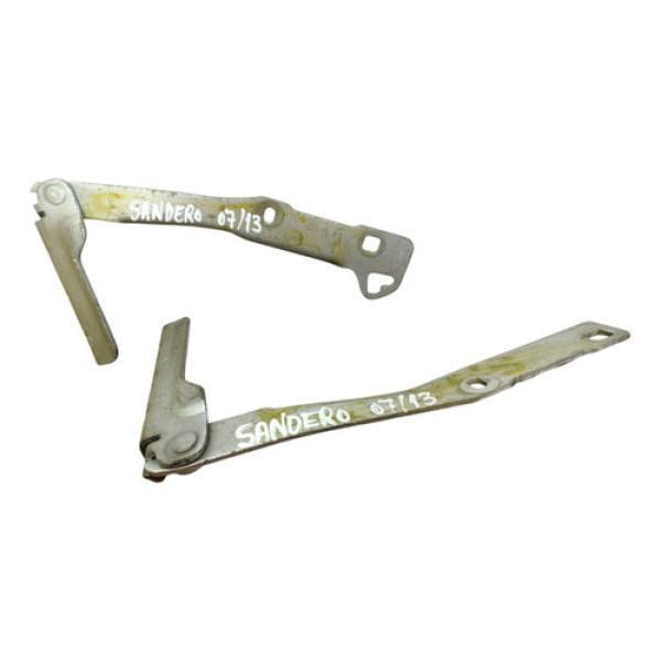 Par Dobradiça Capo Renault Sandero 2007 2008 A 2013