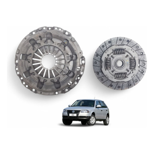 Platô Disco Embreagem Gol 1.0 Power G4 2005 A 2009 Cinza