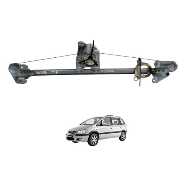 Máquina Vidro Zafira Tras Esq 2001 2002 2003 2004 A 2012