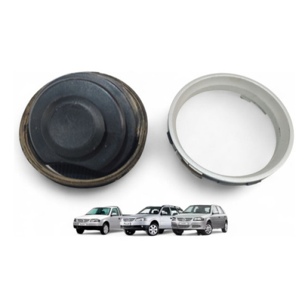 Difusor Ar Com Aro Prata Gol Parati Saveiro 2006 A 2012