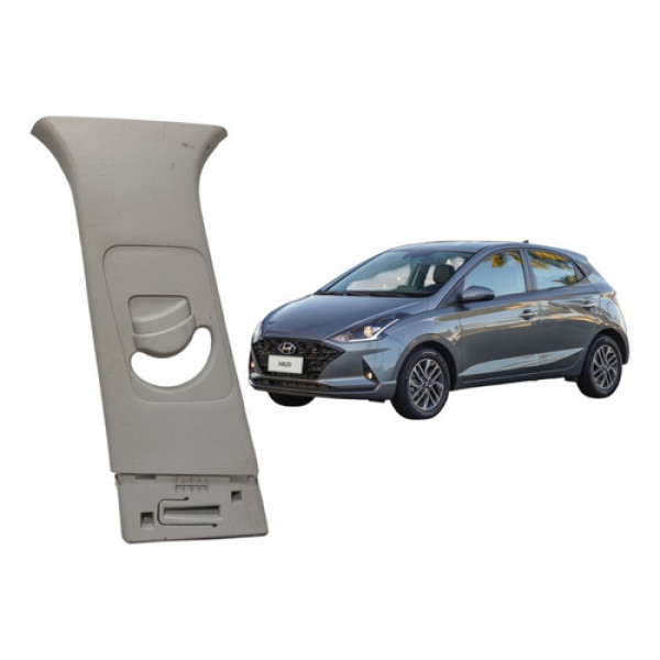 Moldura Superior Coluna Cinto Esquerdo Hb20 2016 A 2022 Cinza