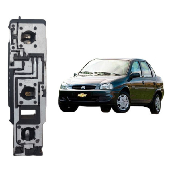 Circuito Soquete Lanterna Tras Esquerda Classic 2002 A 2010 Esquerdo/motorista Vermelho