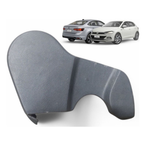 Acabamento Lado Direito Banco Motorista Polo Virtus 2017/22 Preto