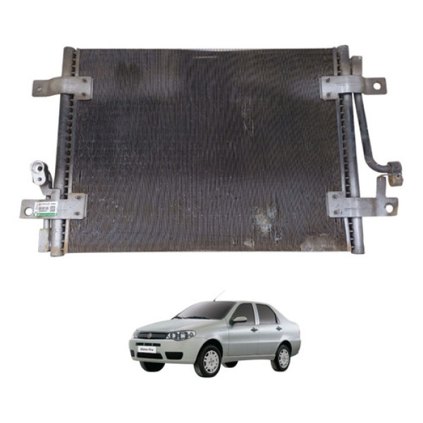 Condensador Ar Condicionado Palio Siena 1.0 2004 A 2008