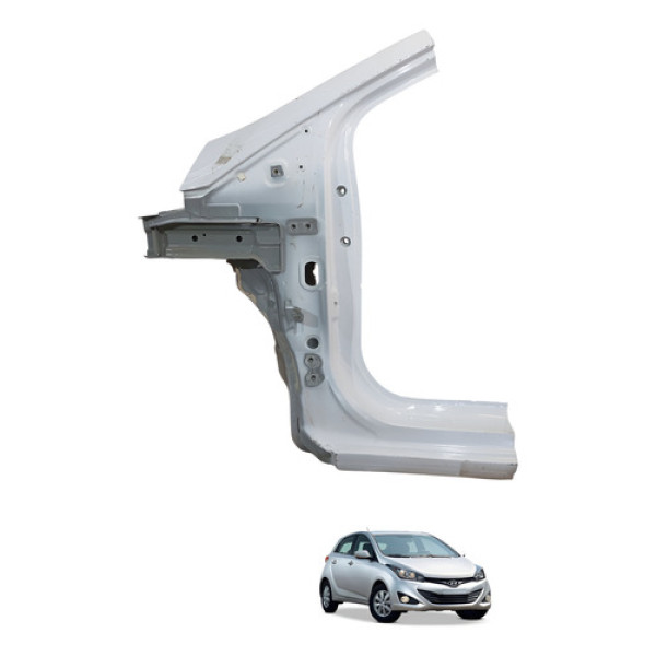 Coluna Porta Dianteira Esquerda Hb20 2012 A 2019 Original Branco