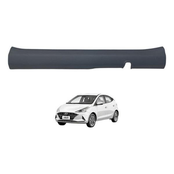 Moldura Soleira Hb20 Dianteiraeita 2020 2021 2022 Preto