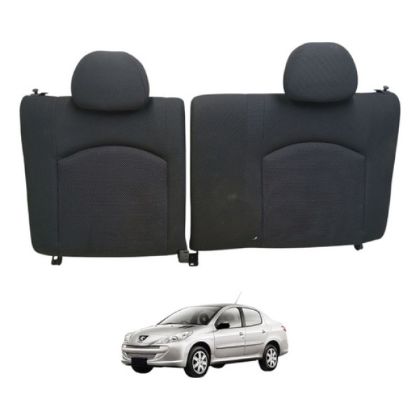 Encosto Banco Traseiro Peugeot 207 Sedan 2009 2010 A 2013