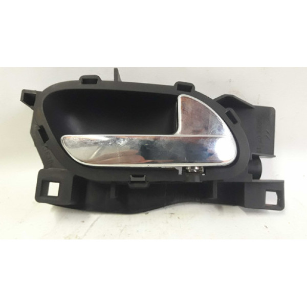 Maçaneta Interna Traseira Direita C4 Pallas Aut 2009 Cromada Traseira