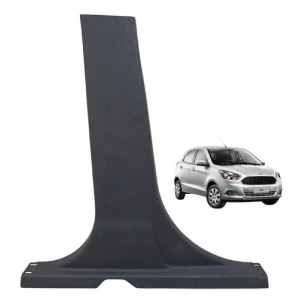 Moldura Coluna Central Lado Esquerdo Ford Ka 2015 A 2018