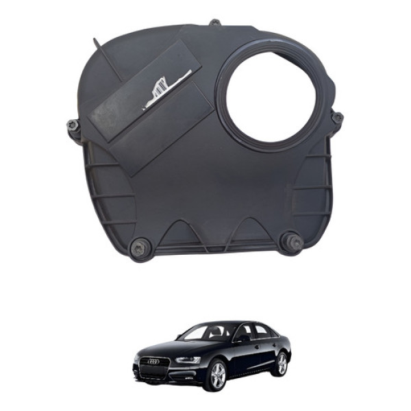 Tampa Lateral Corrente Cabecote Audi A4 Tfsi 2.0 180 Cv Preto